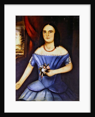 Portraits of a Brother and Sister, a pair by American School