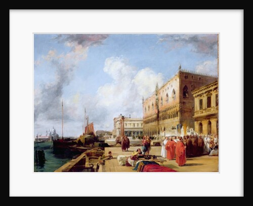 Doge's Palace by Richard Parkes Bonington