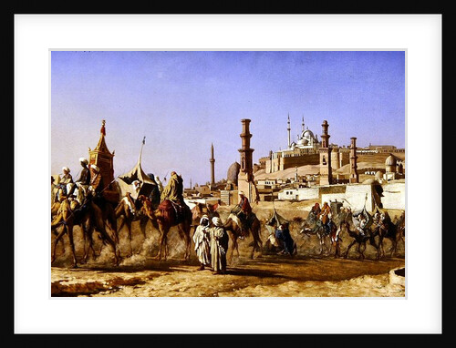 The Caravan, 1872 by Alberto Bozzo