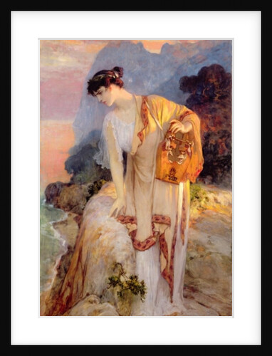 Sappho c. 1910 by Frederick Arthur Bridgman