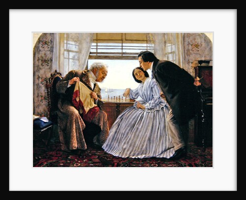 The Chess Players, 1860 by Joseph Clark
