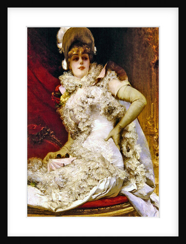 At the Opera by Georges Clairin