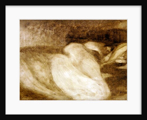 Sleeping woman, 1899 by Eugene Carriere