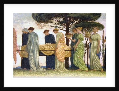 The Death of the Year, 1872 by Walter Crane