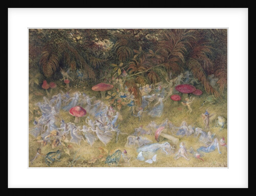 Fairy Rings and Toadstools, 1875 by Richard Doyle