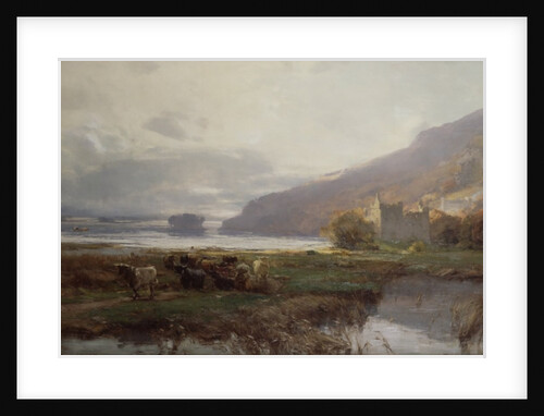 Kilchurn Castle, Lock Awe, 1879 by David Farquharson