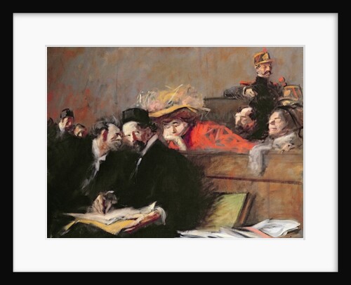 Court Audience, 1908 by Jean Louis Forain