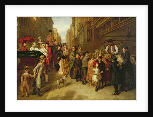 Poverty and Wealth, 1888 by William Powell Frith