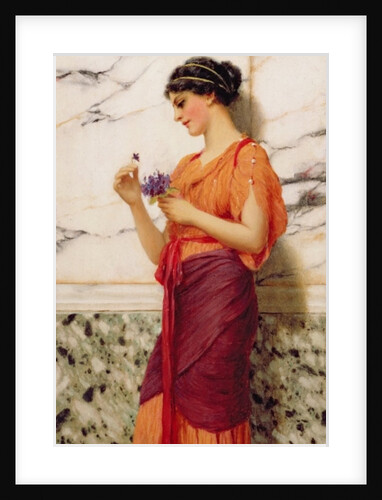 Violets, 1908 by John William Godward