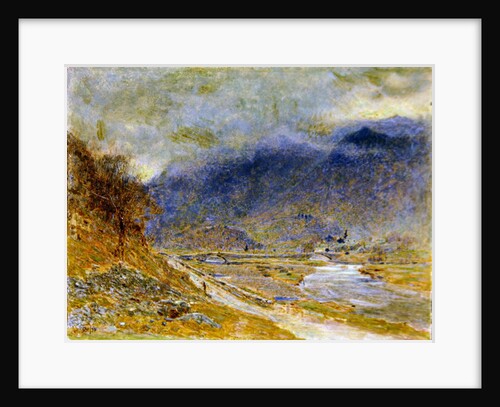 Mountain Mist, 1870 by Albert Goodwin