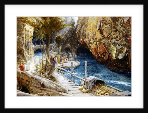 The Source of the Sacred River by Albert Goodwin