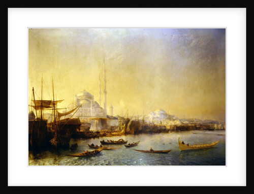 An Extensive View over Constantinople and the Golden Horn, 1840 by Jean Antoine Theodore Gudin