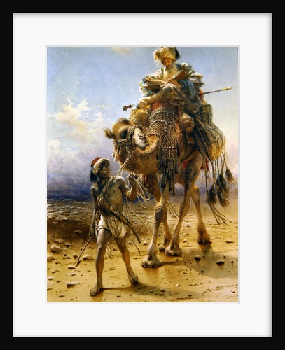 Crossing the Desert, 1869 by Carl Haag