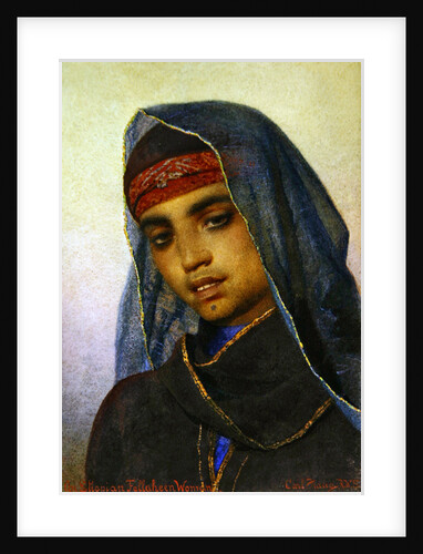 An Ethiopian Fellaheen Woman by Carl Haag