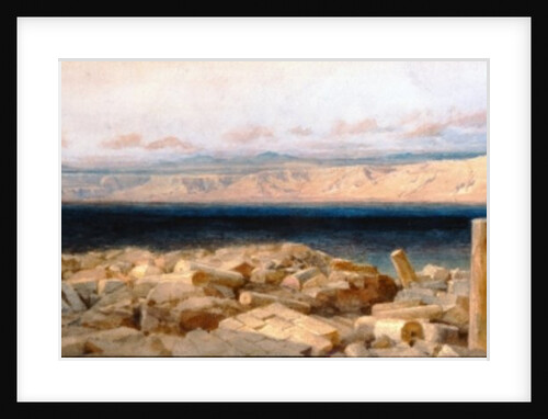 The Ruins of Ancient Tiberias, 1859 by Carl Haag