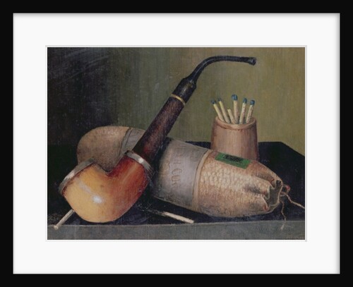 Still Life With Pipe by William Michael Harnett