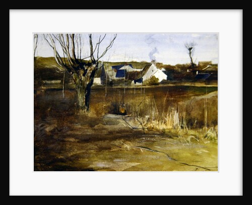 A Picardy Landscape by Louis Welden Hawkins