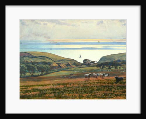 Fairlight Downs, Sunlight on the Sea by William Holman Hunt