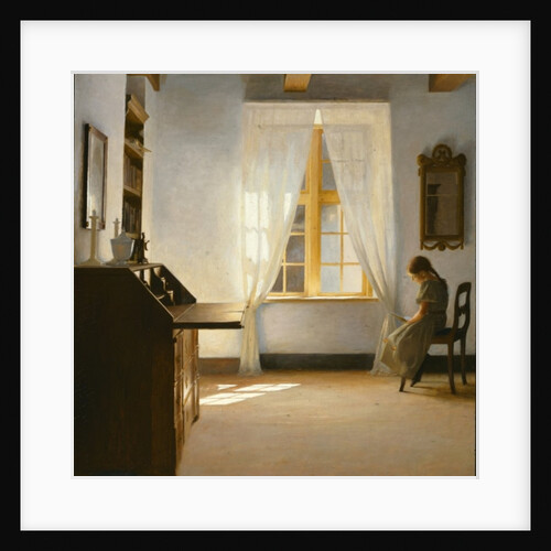 Girl Reading, 1901 by Peter Vilhelm Ilsted