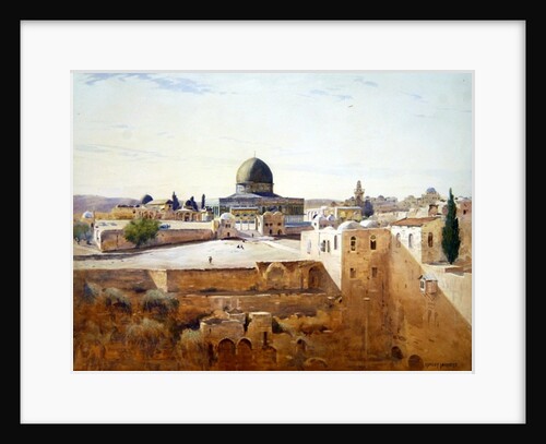 Dome of the Rock, c.1905 by Stanley Inchbold