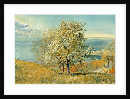 The Lake of Geneva, c.1880-1882 by John William Inchbold