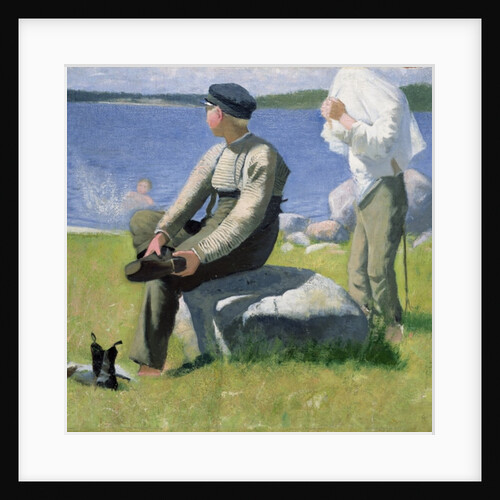 Study for 'Boys on the Beach', 1884 by Eugene Jansson