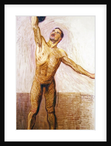 Heavy Weight Lifter, 1912 by Eugene Jansson
