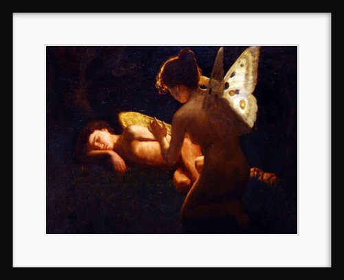 Cupid and Psyche, 1898 by Middleton Jameson
