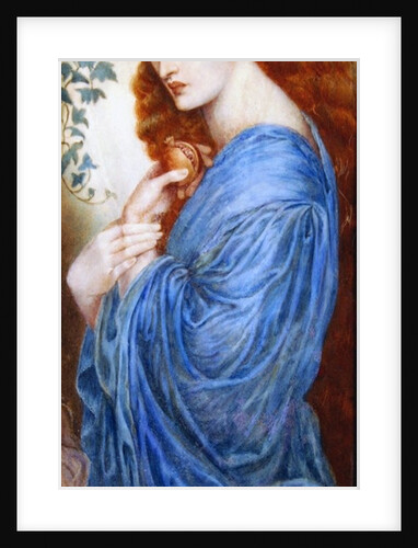 Proserpine after Gabriel Dante Rossetti, c.1890 by A. Corsi Lalli