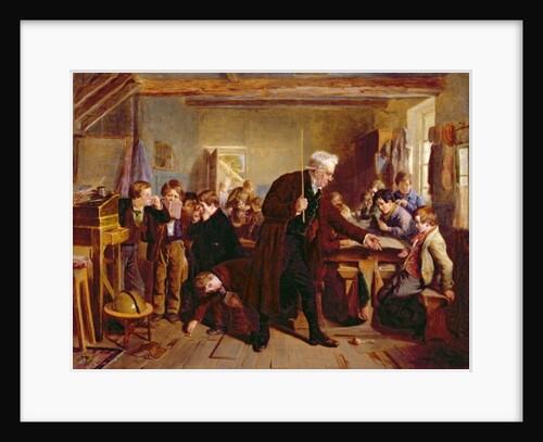 The Village School, 1857 by William Henry Knight