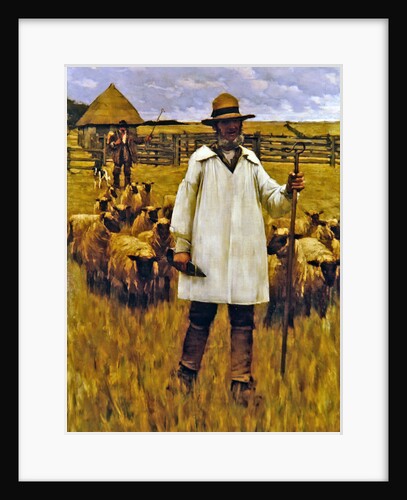 The Shepherd by Henry Herbert La Thangue