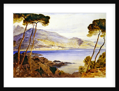 Menton, 1865 by Edward Lear