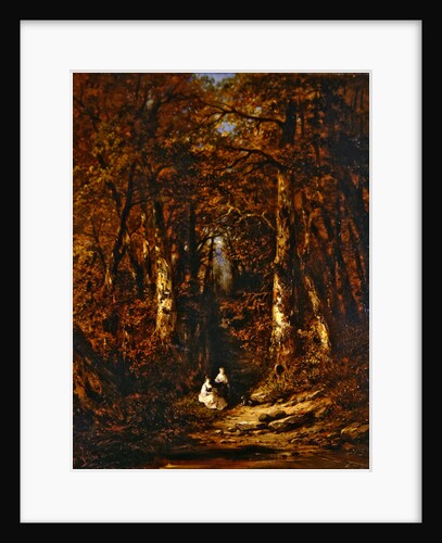 In the Forest, 1871 by Hugo Le Bas