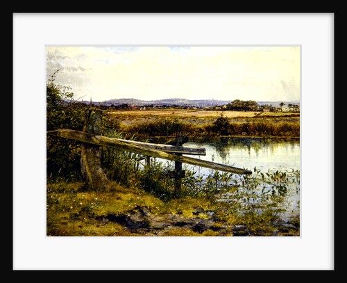 The Riverside, 1862 by John Edward Newton