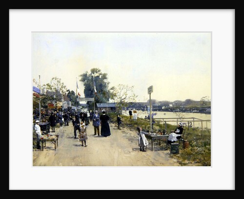 A Village fete by Luigi Loir