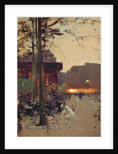 Paris by Evening by Luigi Loir