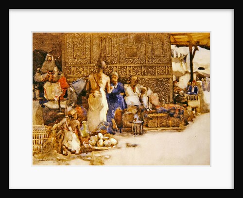 A Cairo Coffee Stall, 1881 by Arthur Melville