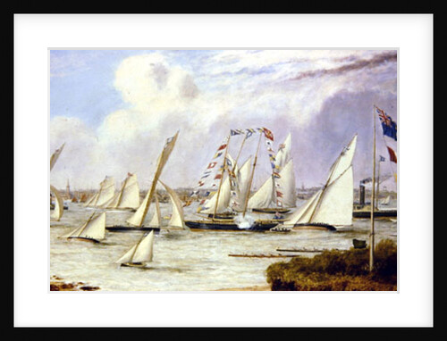 The Grand Regatta of the Royal Mersey Yacht Club by Henry Melling