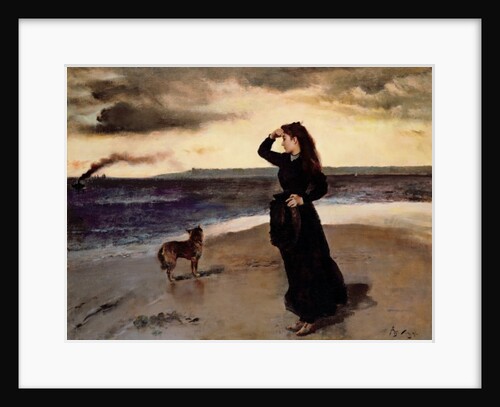 Farewell at the Seafront, 1891 by Alfred Emile Stevens