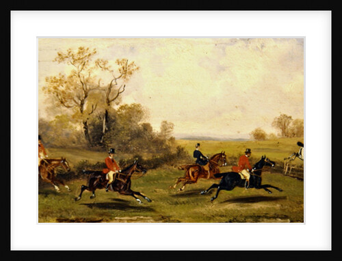 Hunting scene, c.1920 by Rudolph Stone