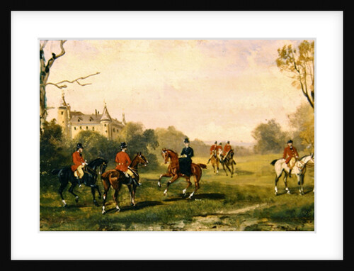 Hunting scene, c.1920 by Rudolph Stone