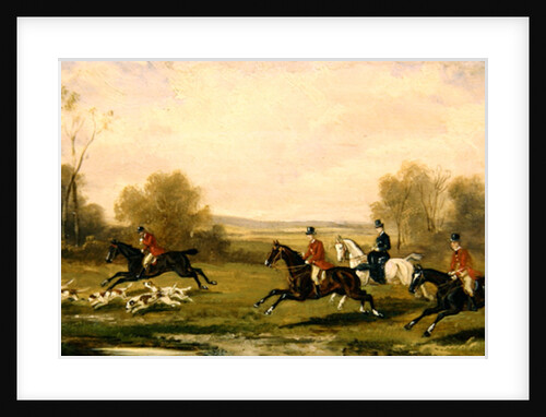 Hunting scene, c.1920 by Rudolph Stone