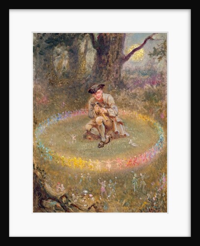 The Fairy Ring- the Enchanted Piper, c.1880 by William Holmes Sullivan