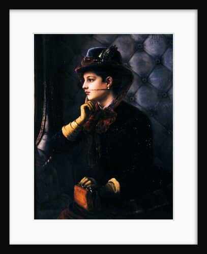 The Departure, 1885 by Cesar Pattein