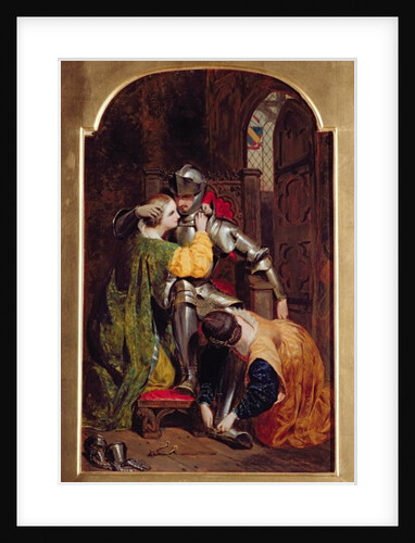 The Knight's Return, 1846 by Frederick Richard Pickersgill
