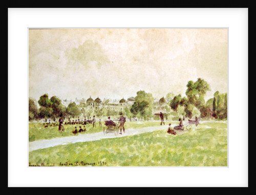 Regent's Park, London, 1890 by Camille Pissarro