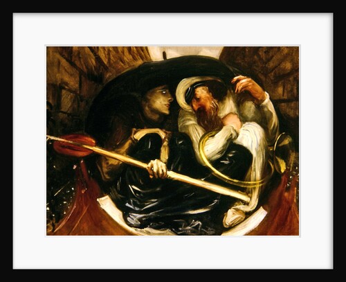 J. Comyns in a Punt, 1888 by John Singer Sargent