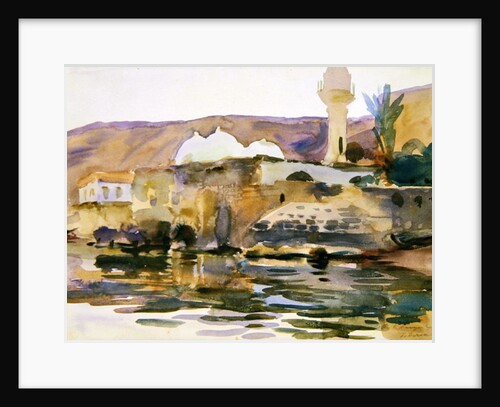 Lake Tiberias by John Singer Sargent