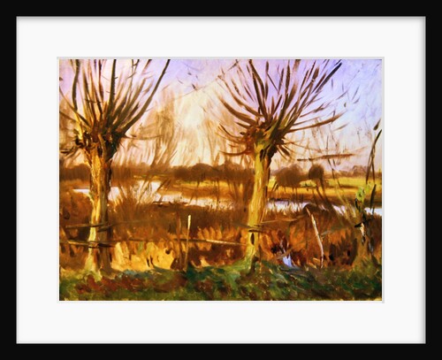 Landscape with trees, Calcot-on-the-Thames by John Singer Sargent