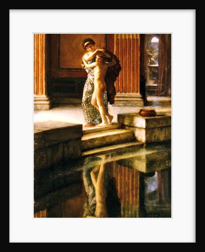 Idle Fears, oil sketch, 1893-1913 by Edward John Poynter